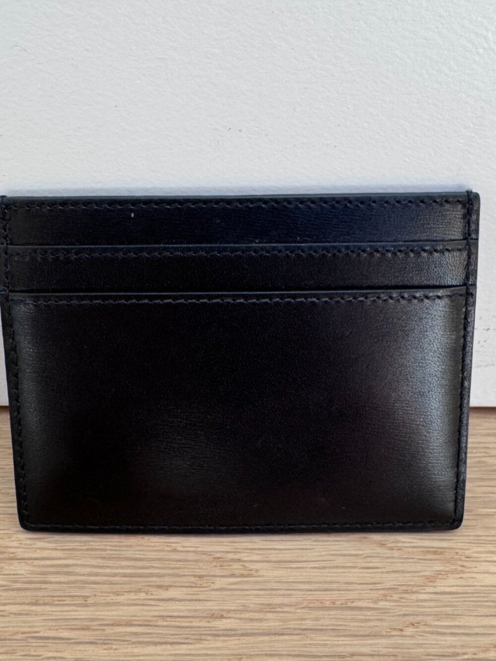 Saint Laurent Paris 6 Card Slot Pocket Organizer | Black & Gold | Made in Paris - Picture 2 of 7